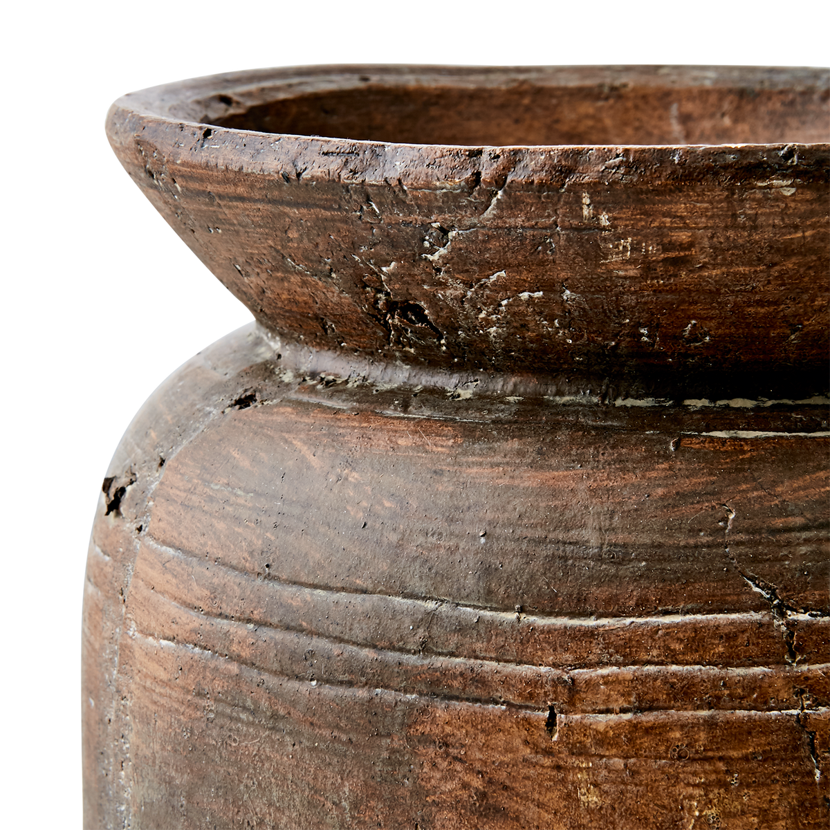 Camille krukke S i terrakotta 22 cm – Brun