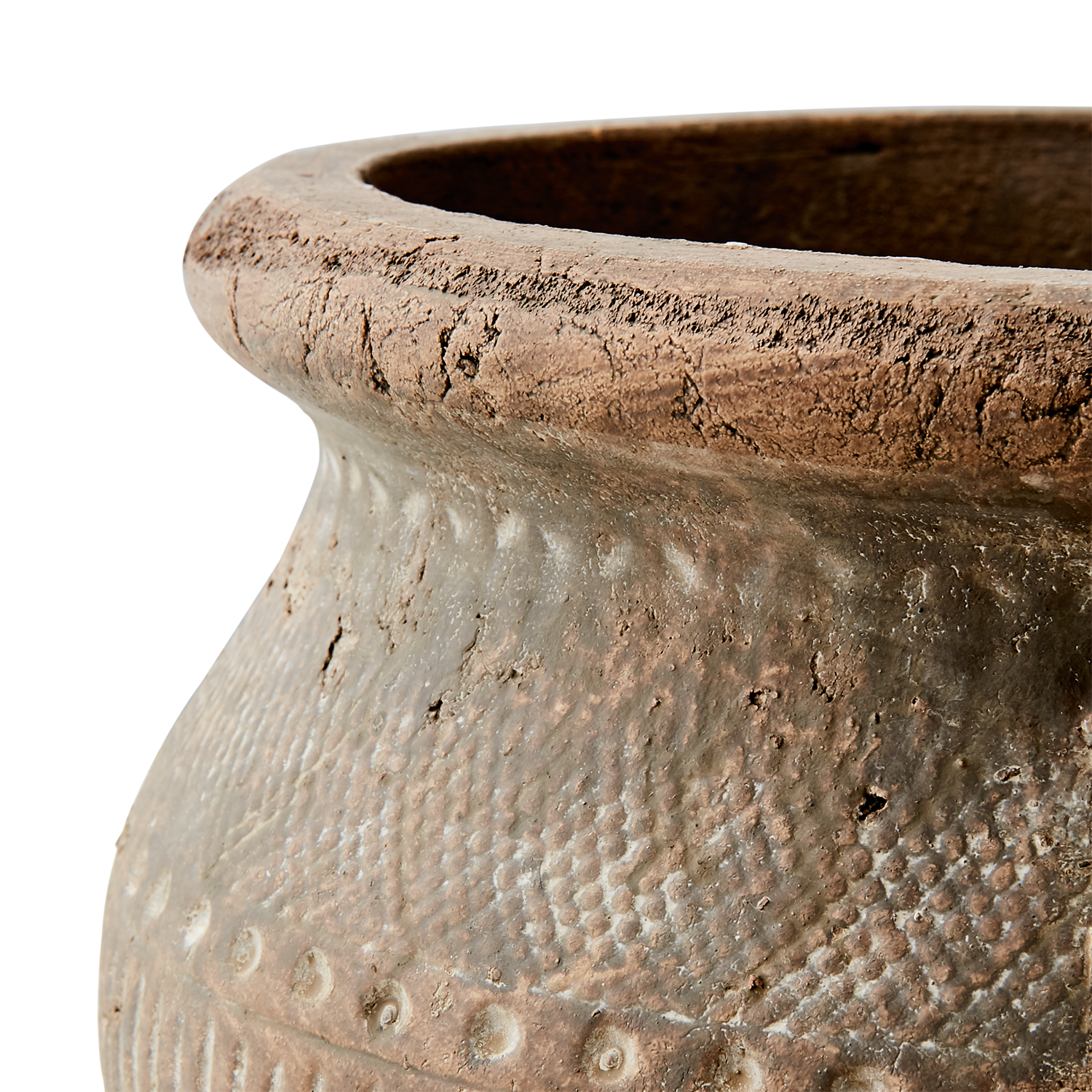 Terrakottakrukke Camille Beige – rustikk dekor med patina