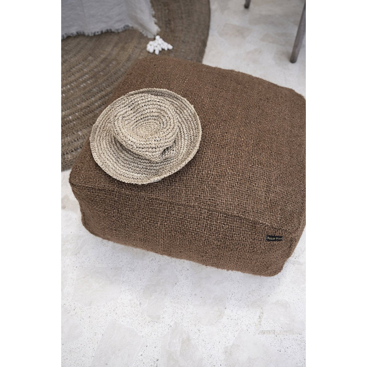 Hatt i raffia – natur