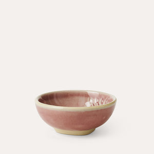 Small dip bowl, Old Rose