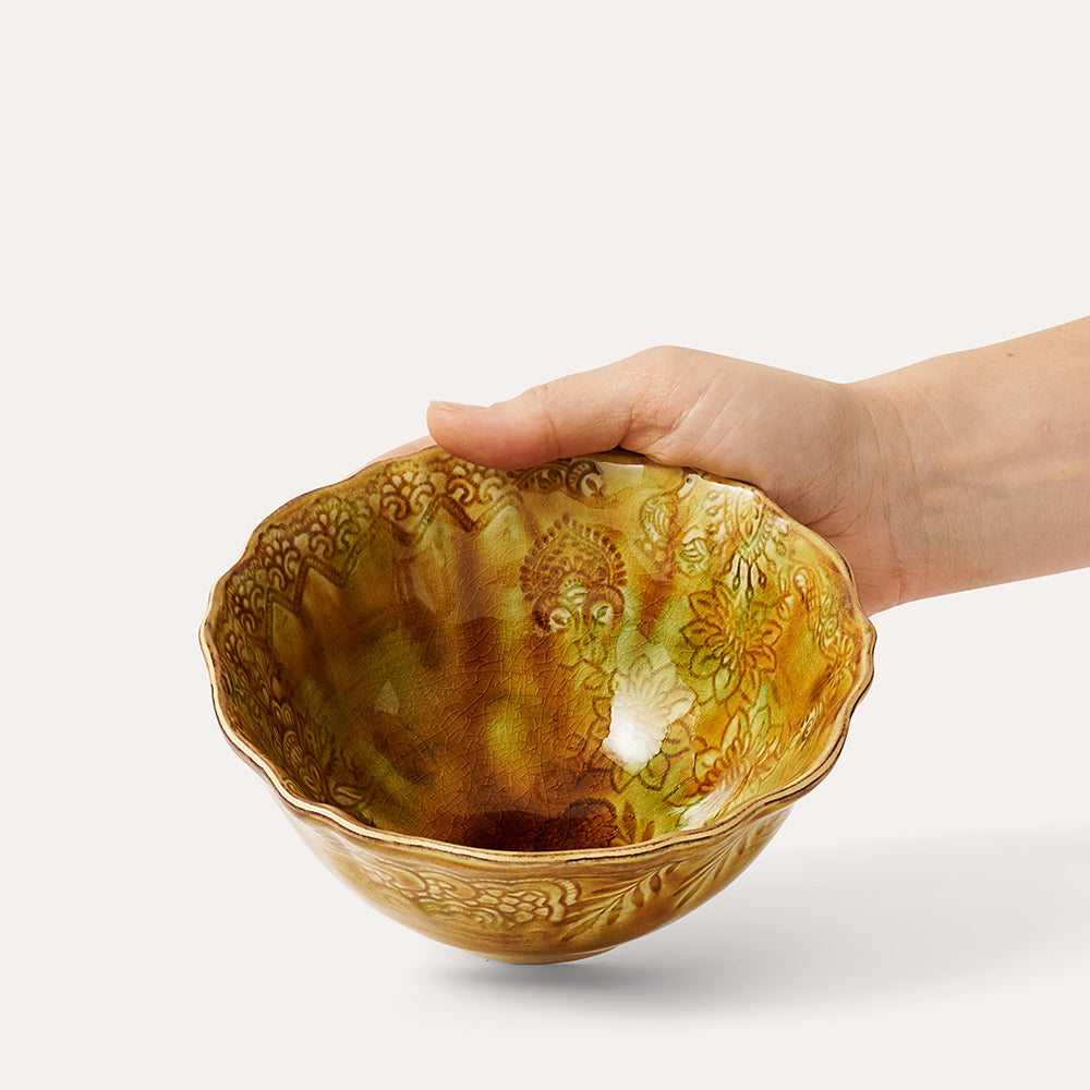 Soup Bowl 26 cm, Pineapple