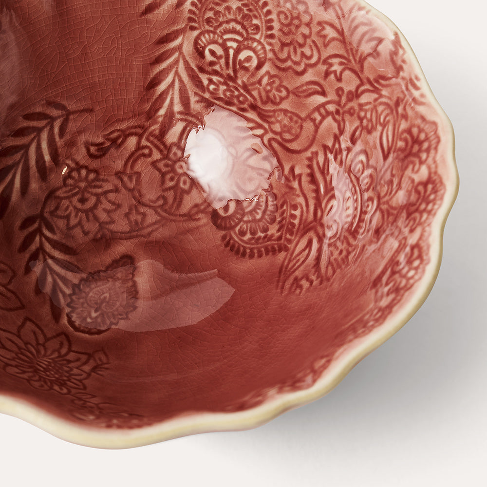 Soup Bowl 26 cm, Old Rose