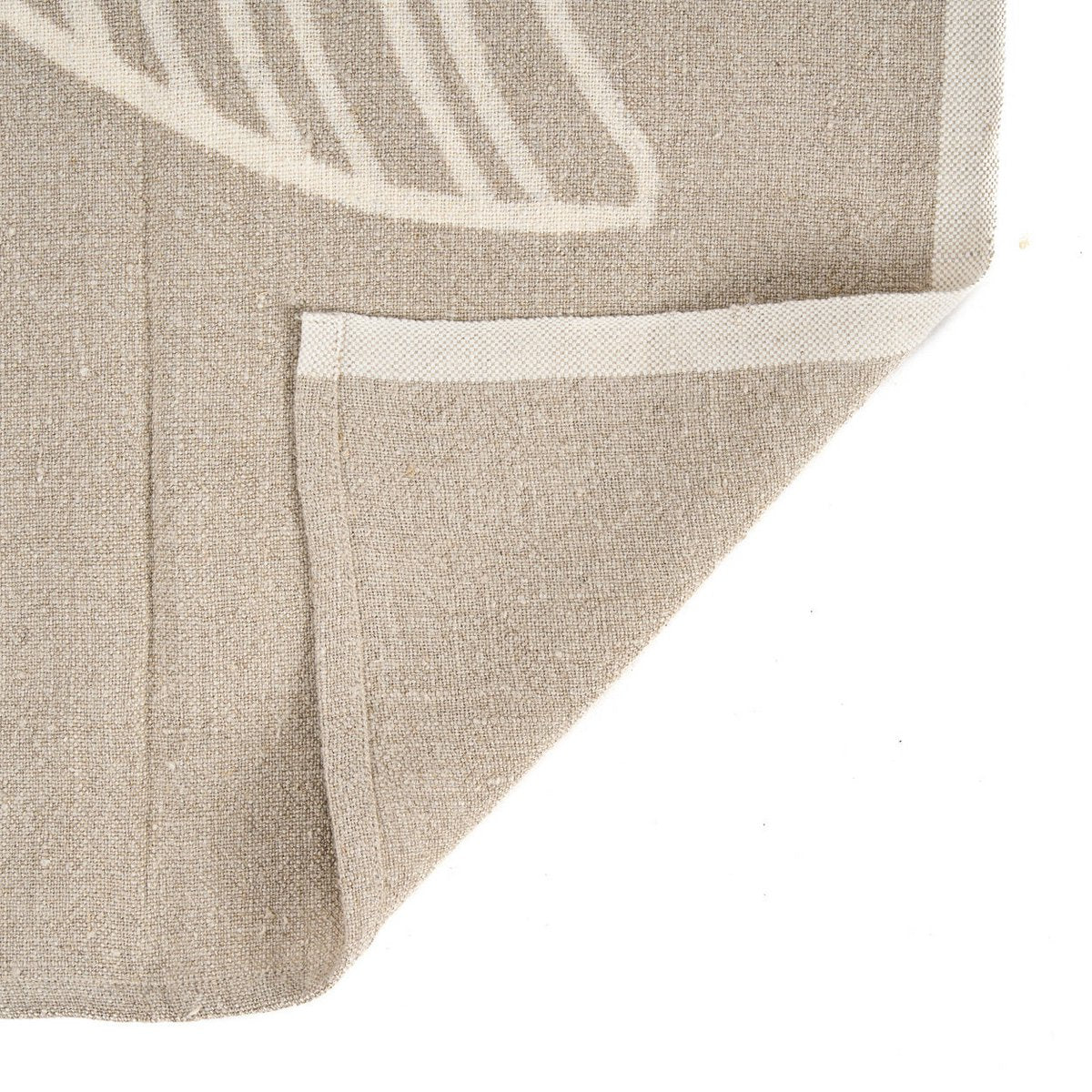 THE LINEN FISH KITCHEN TOWEL – NATURAL WHITE