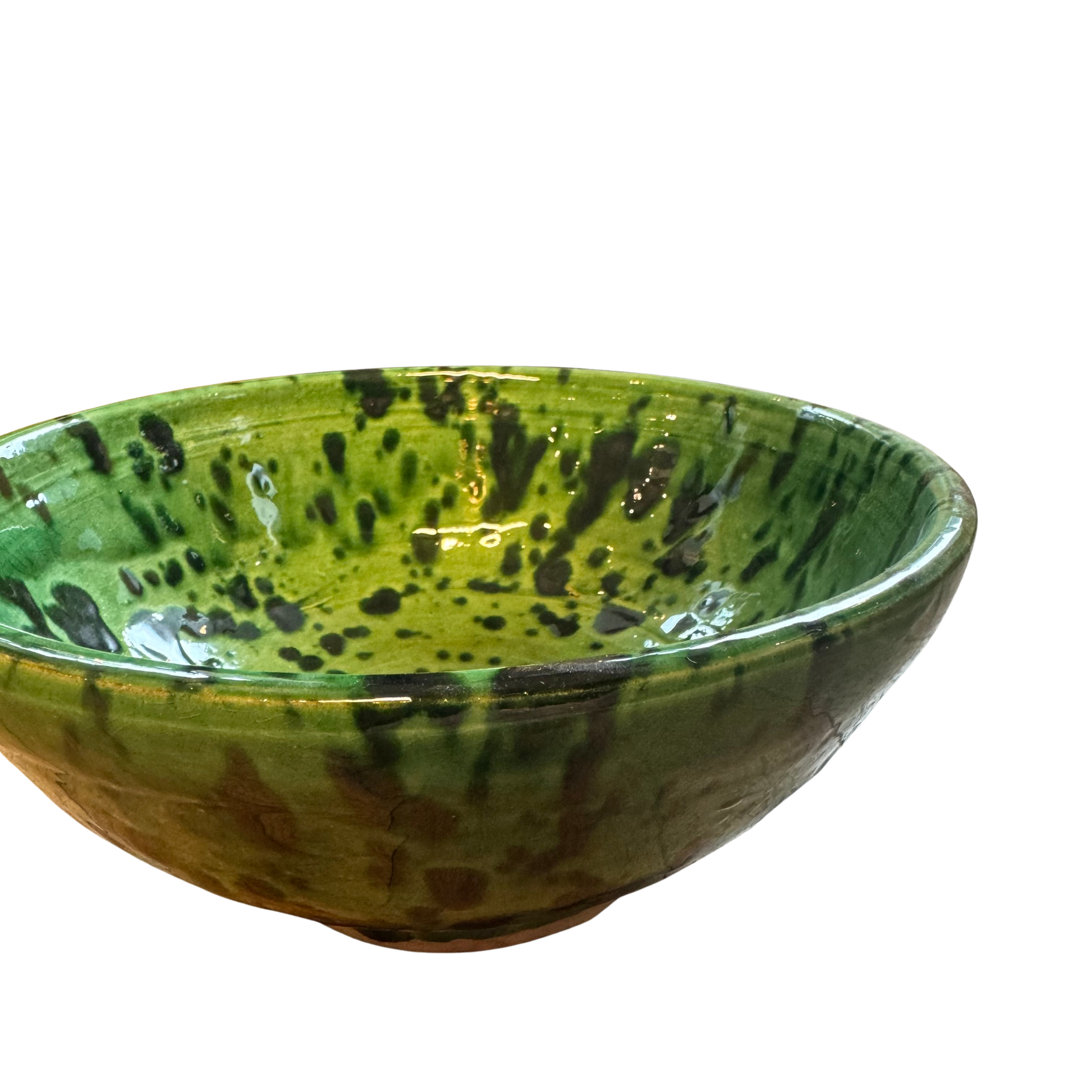 Grønn Keramikkskål