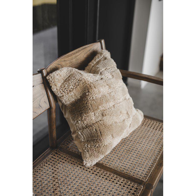 BONBELLA FLUFFY PUTETREKK – BEIGE 50 × 50 CM