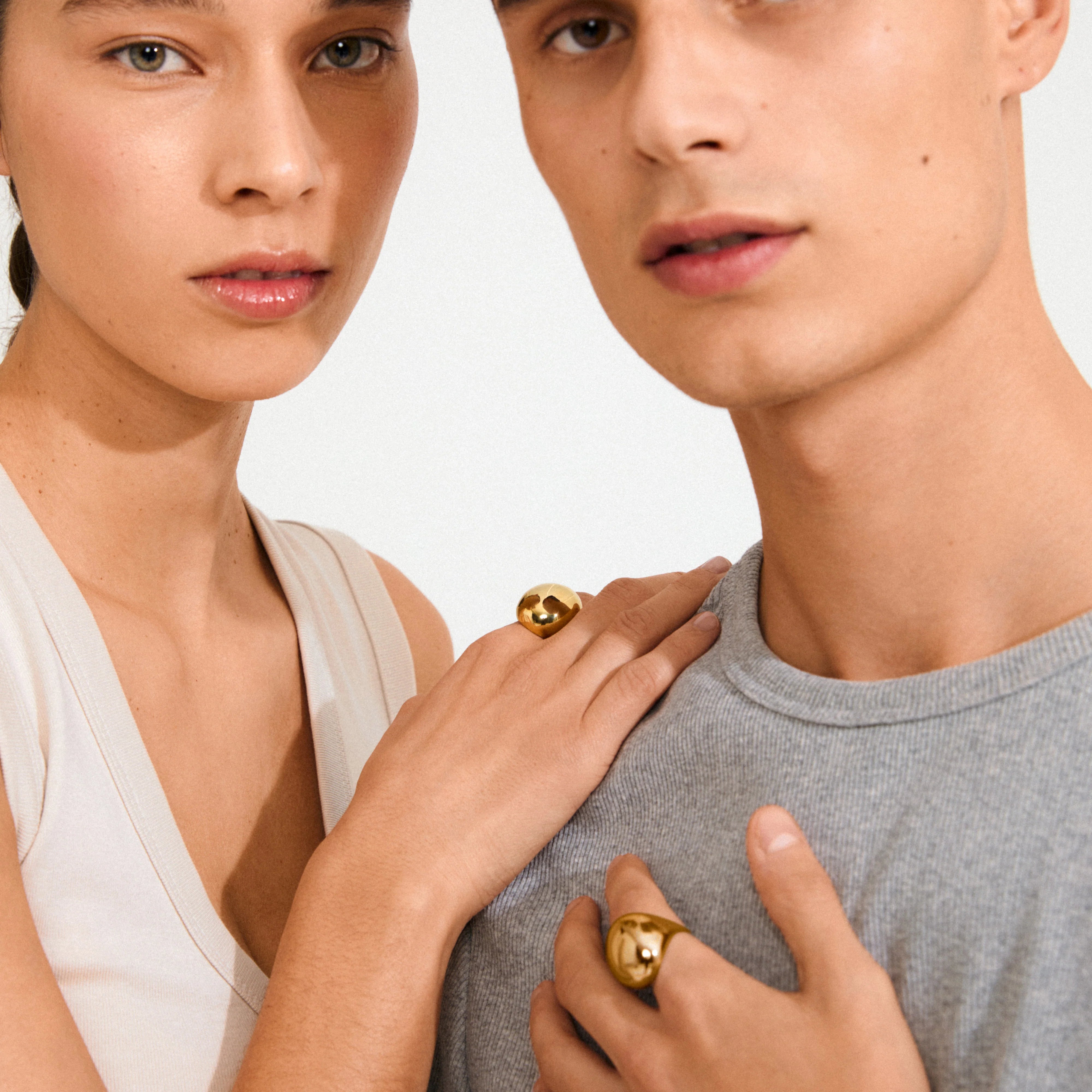 JAMESON ring – gullbelagt