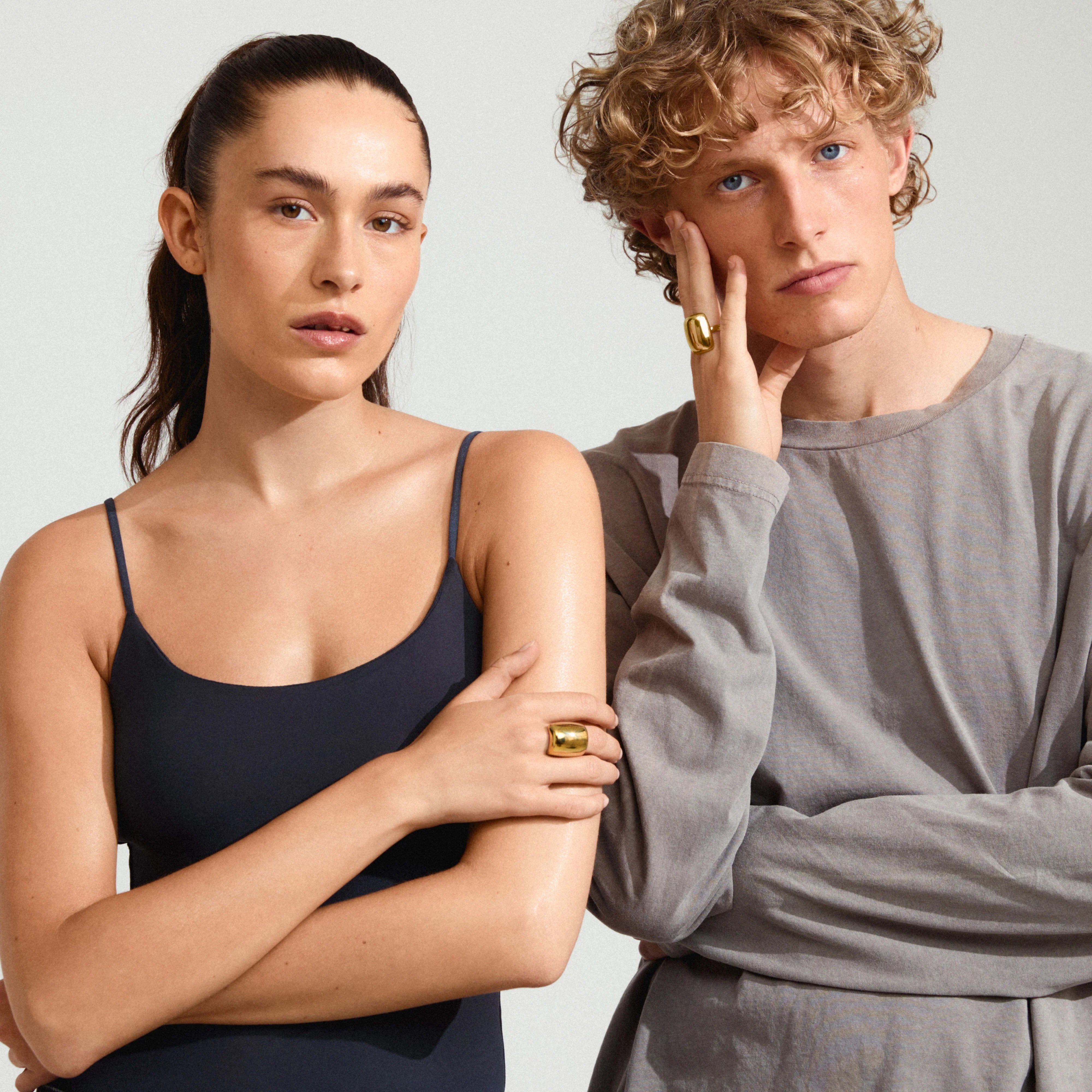 KIERAN ring – gullbelagt