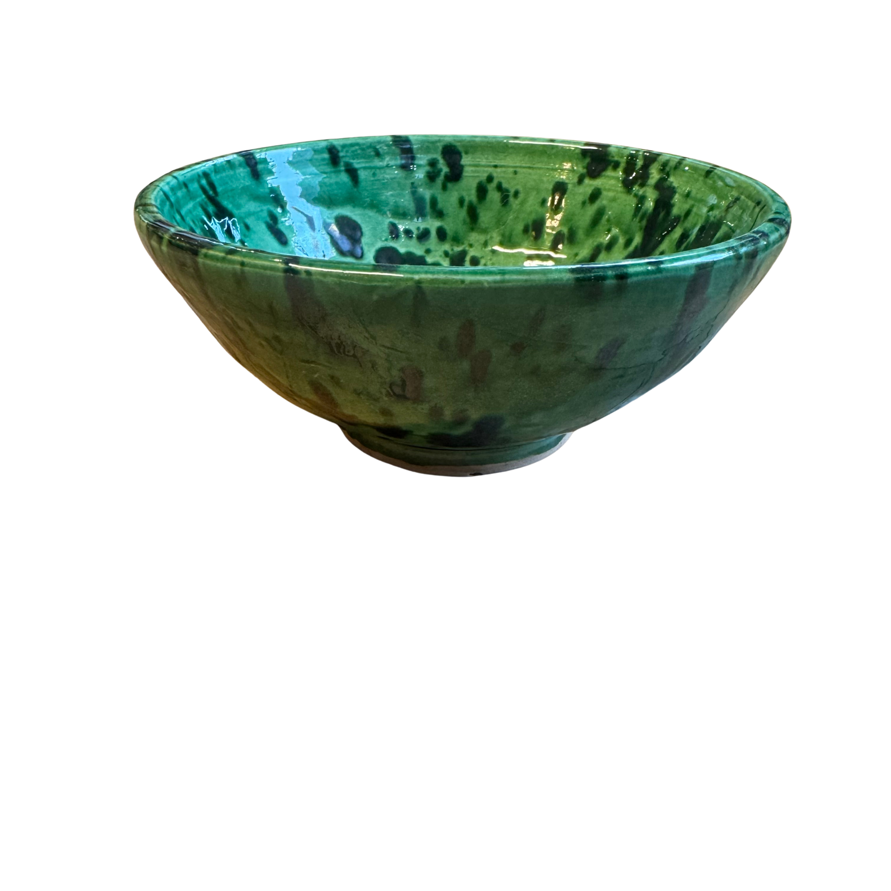 Grønn Keramikkskål