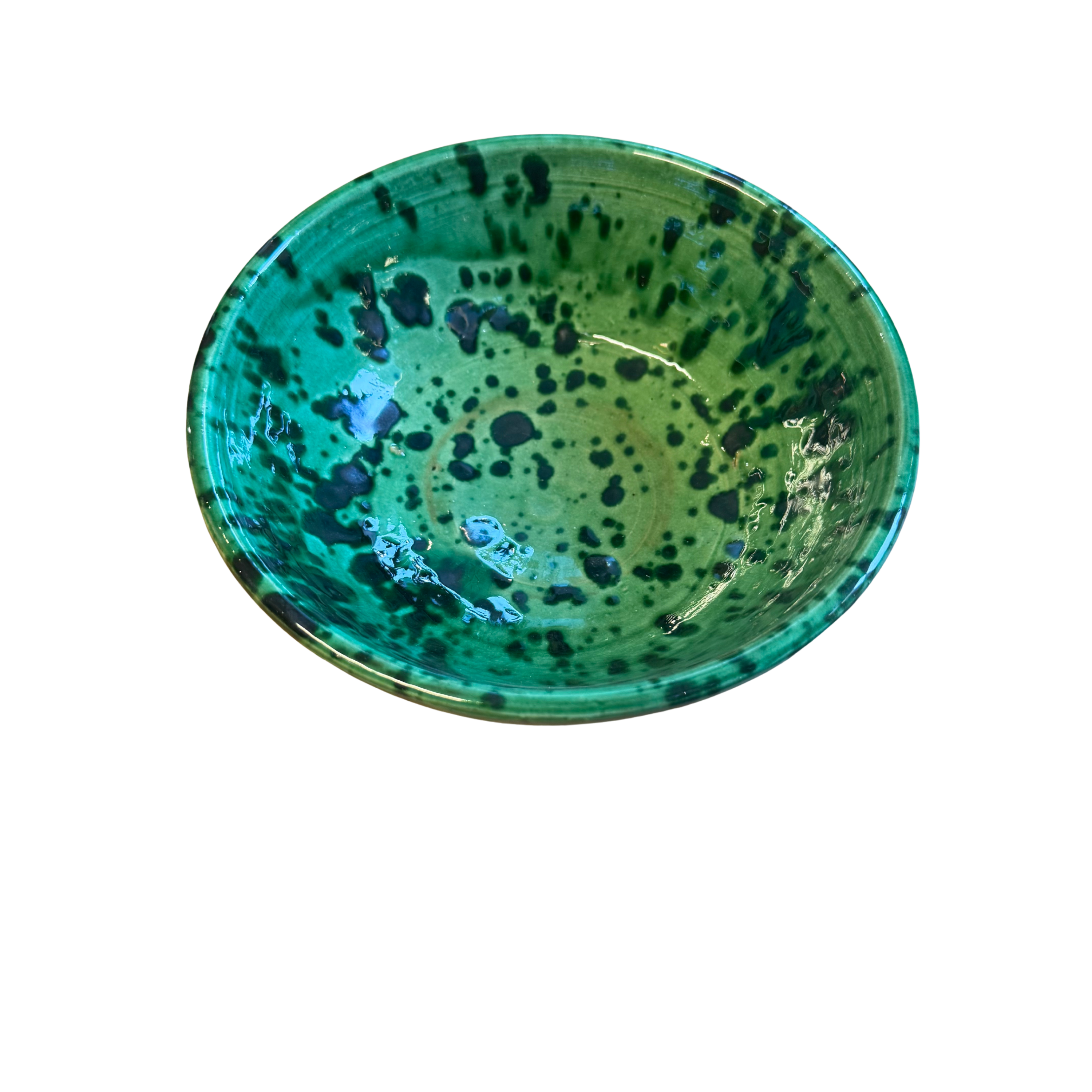 Grønn Keramikkskål