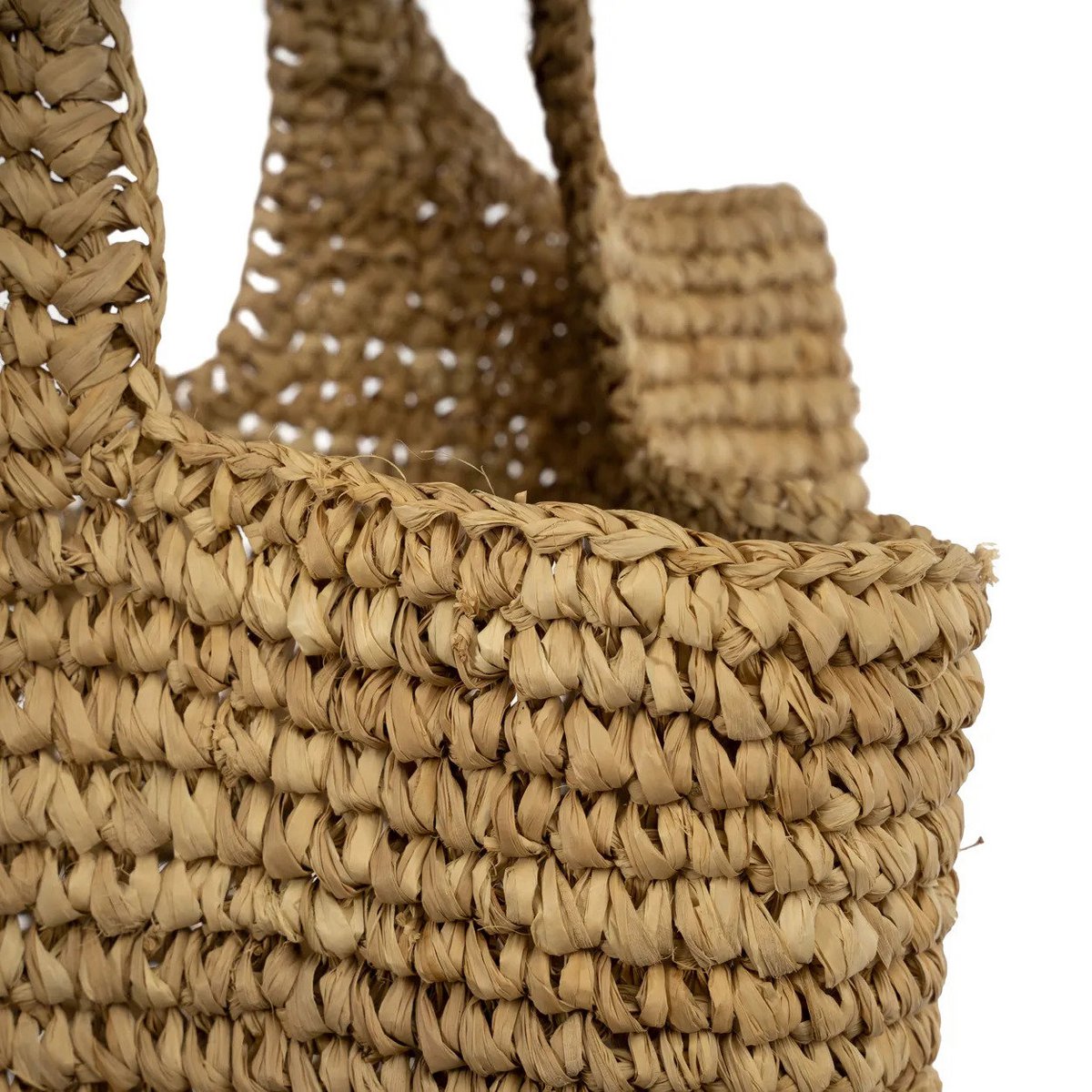 Shopper i raffia – natur 50 cm | Håndlaget veske