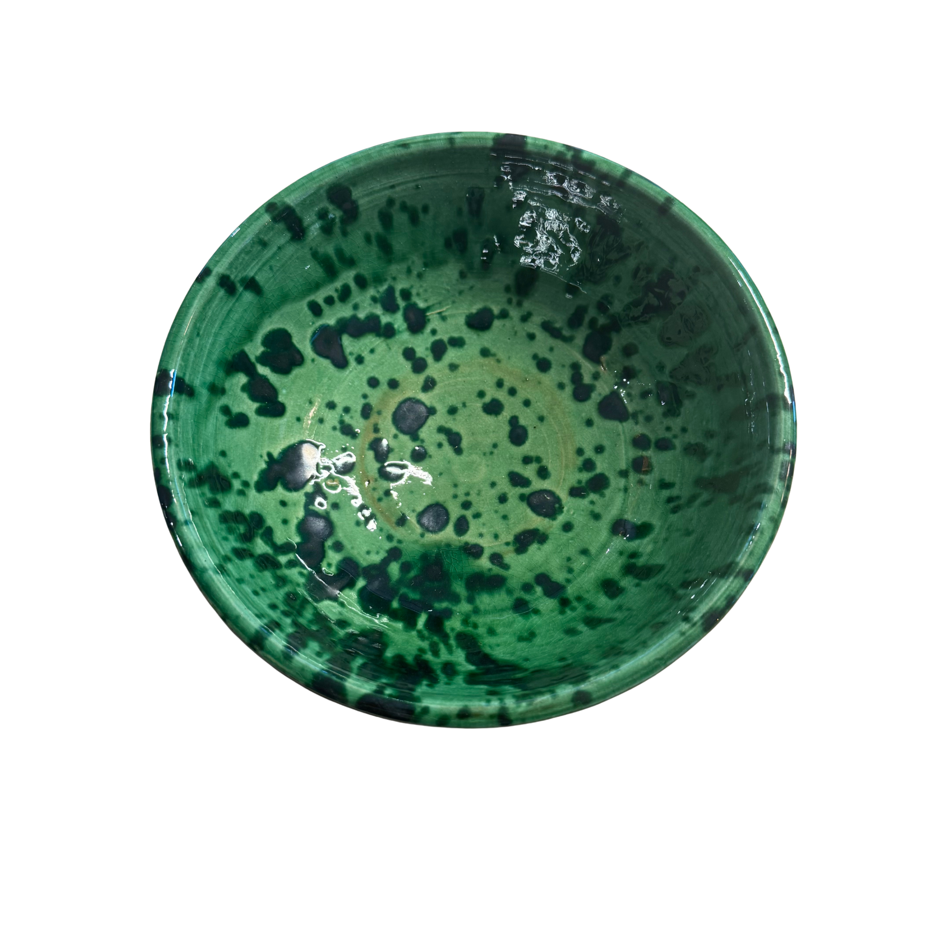 Grønn Keramikkskål