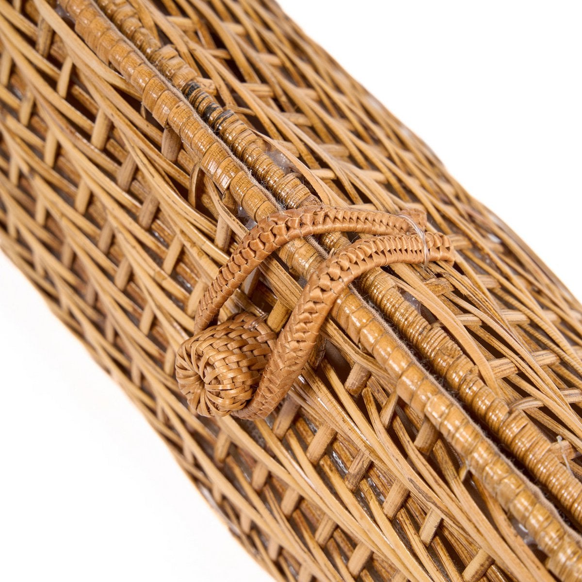 Clutch i rotting – natur (28 cm)