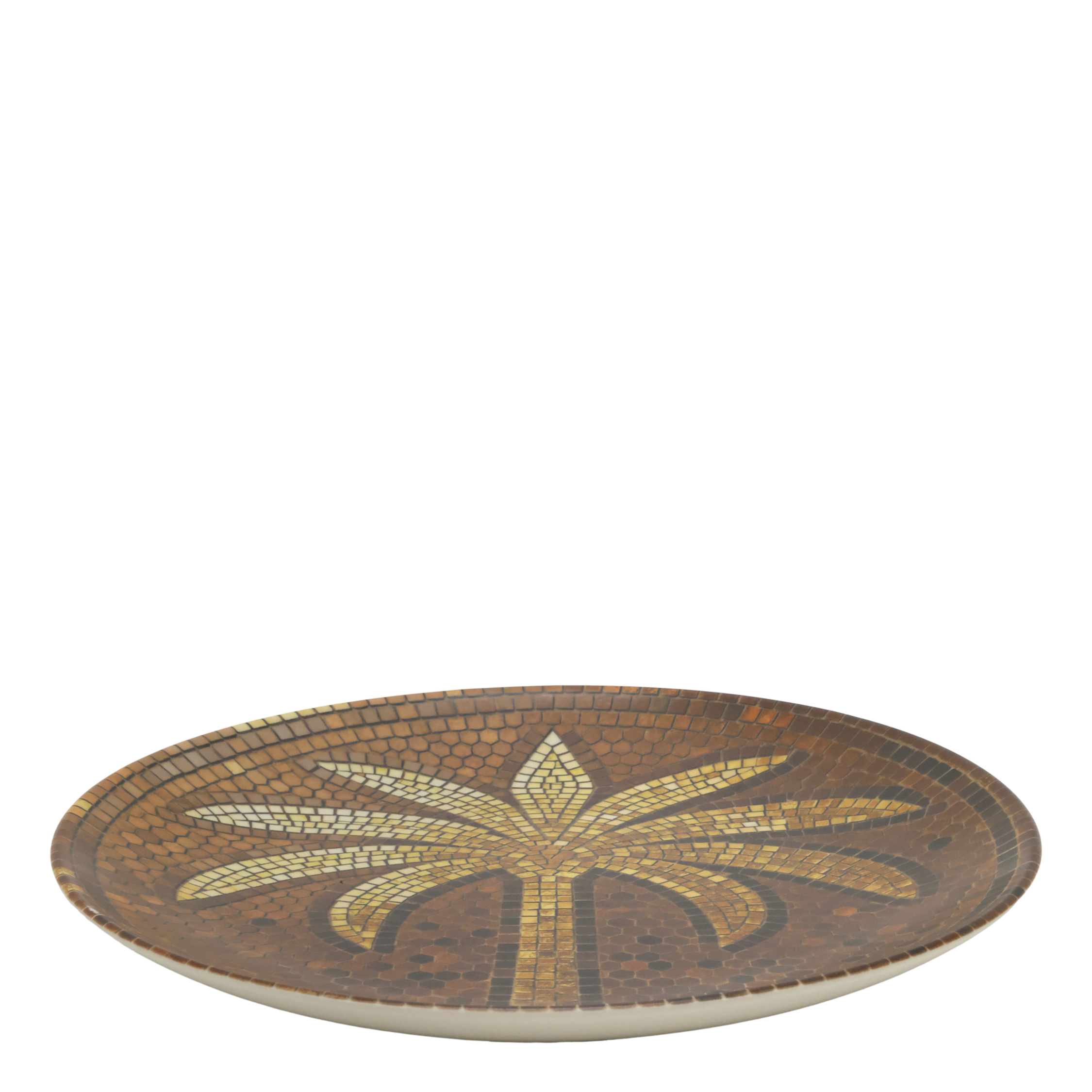 Mosaikkfat m. Palme Ø: 26,5