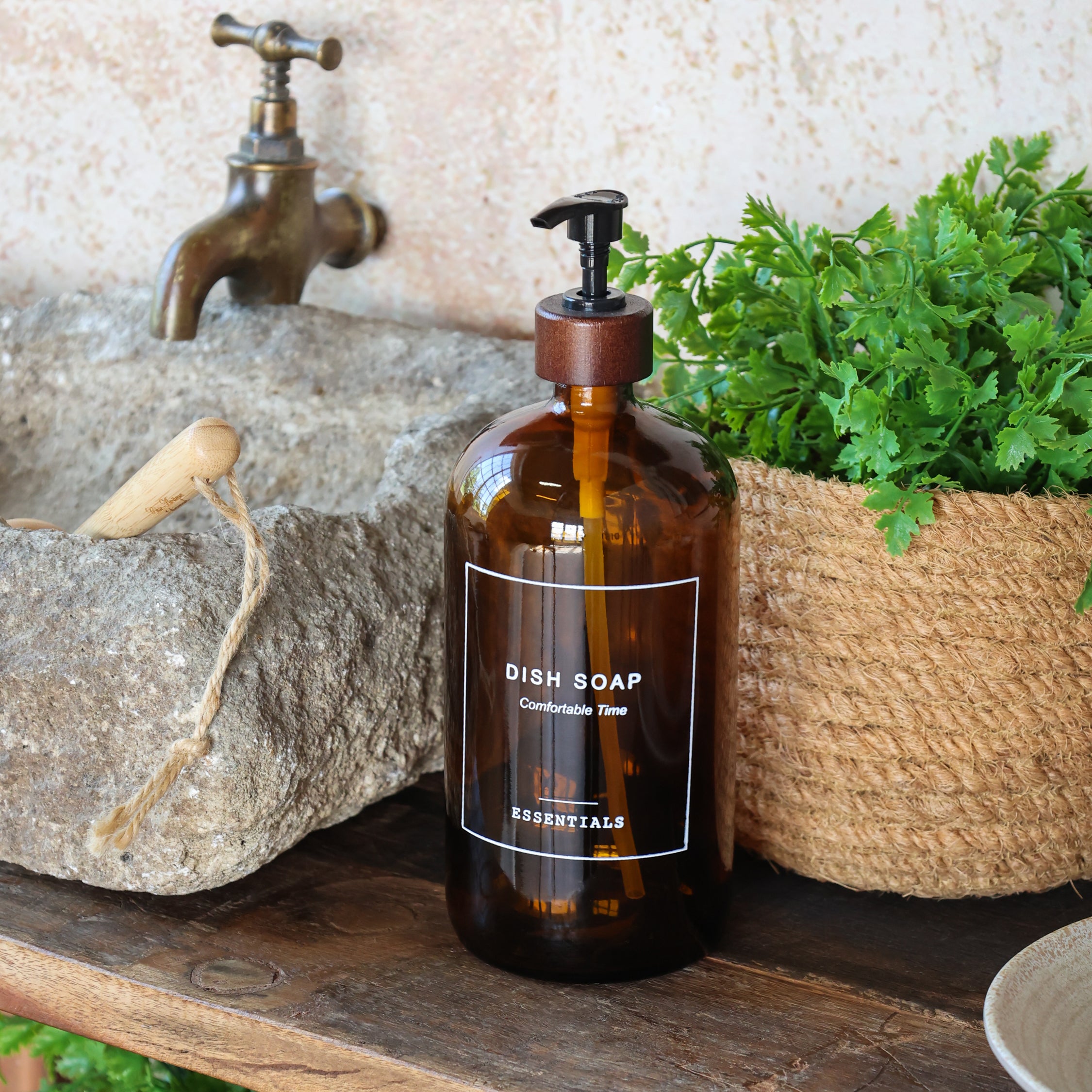 Flaske med pumpe, Dish soap