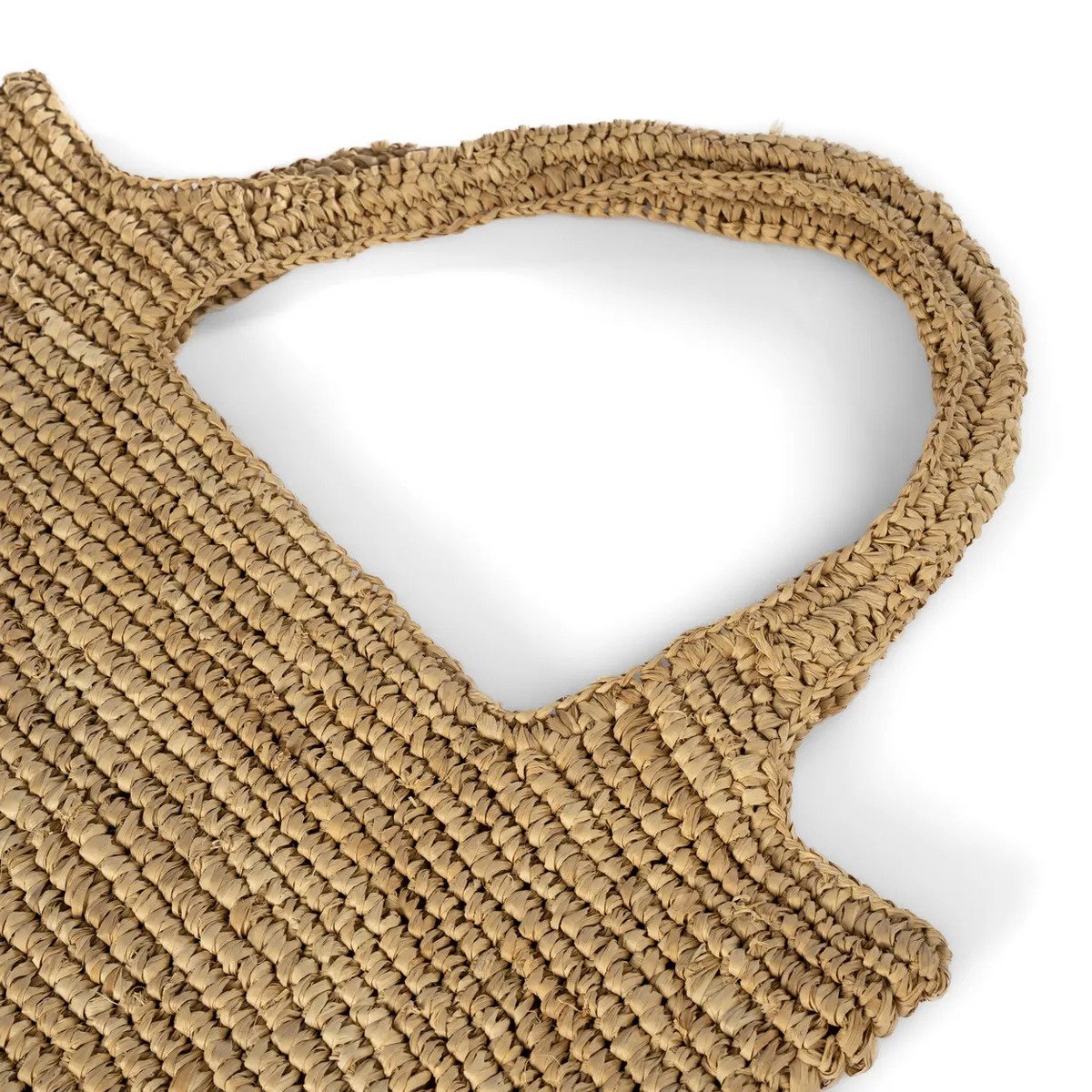 Shopper i raffia – natur 50 cm | Håndlaget veske