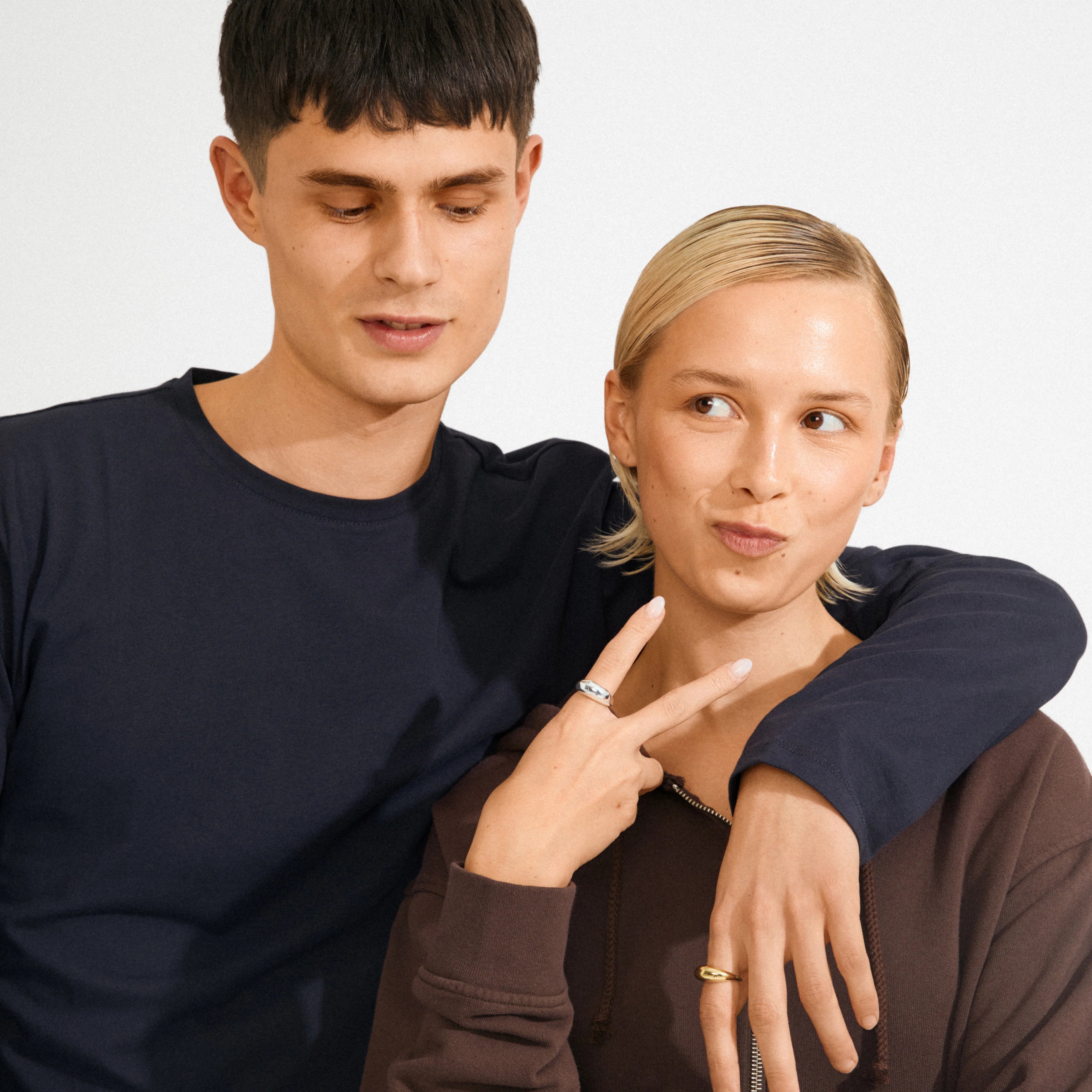 BRAXTYN ring – gullbelagt