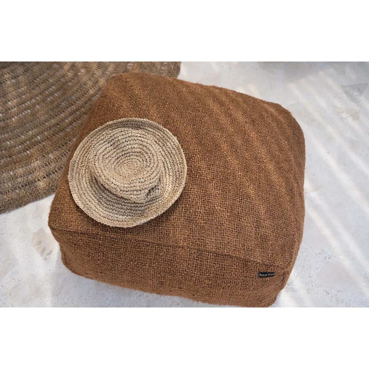Hatt i raffia – natur