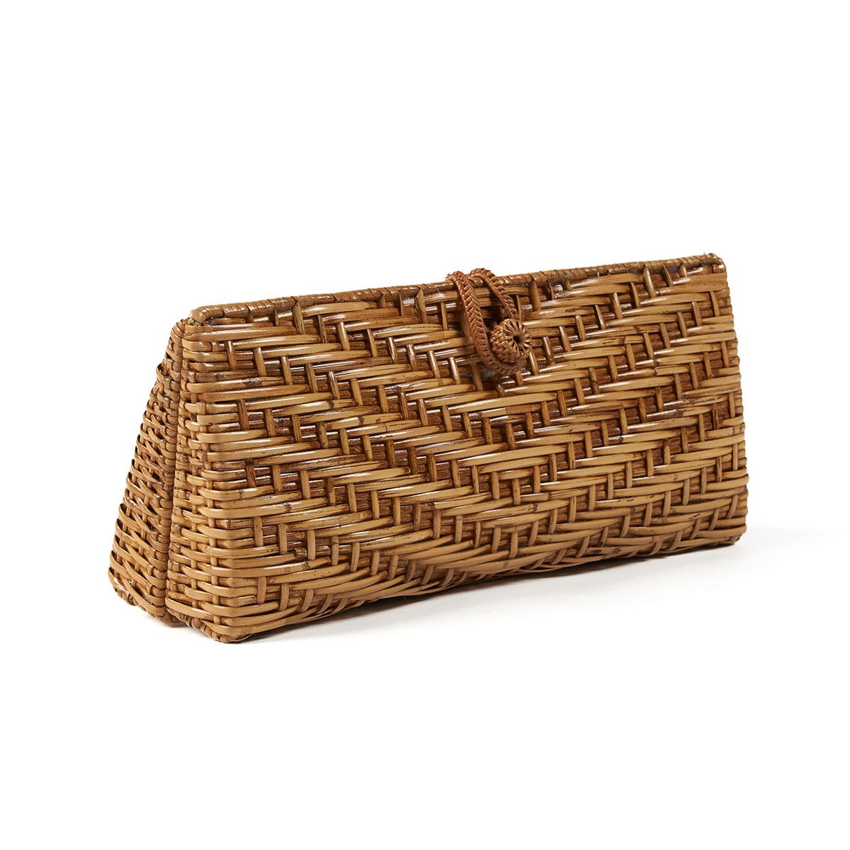 Clutch i rotting – natur (28 cm)