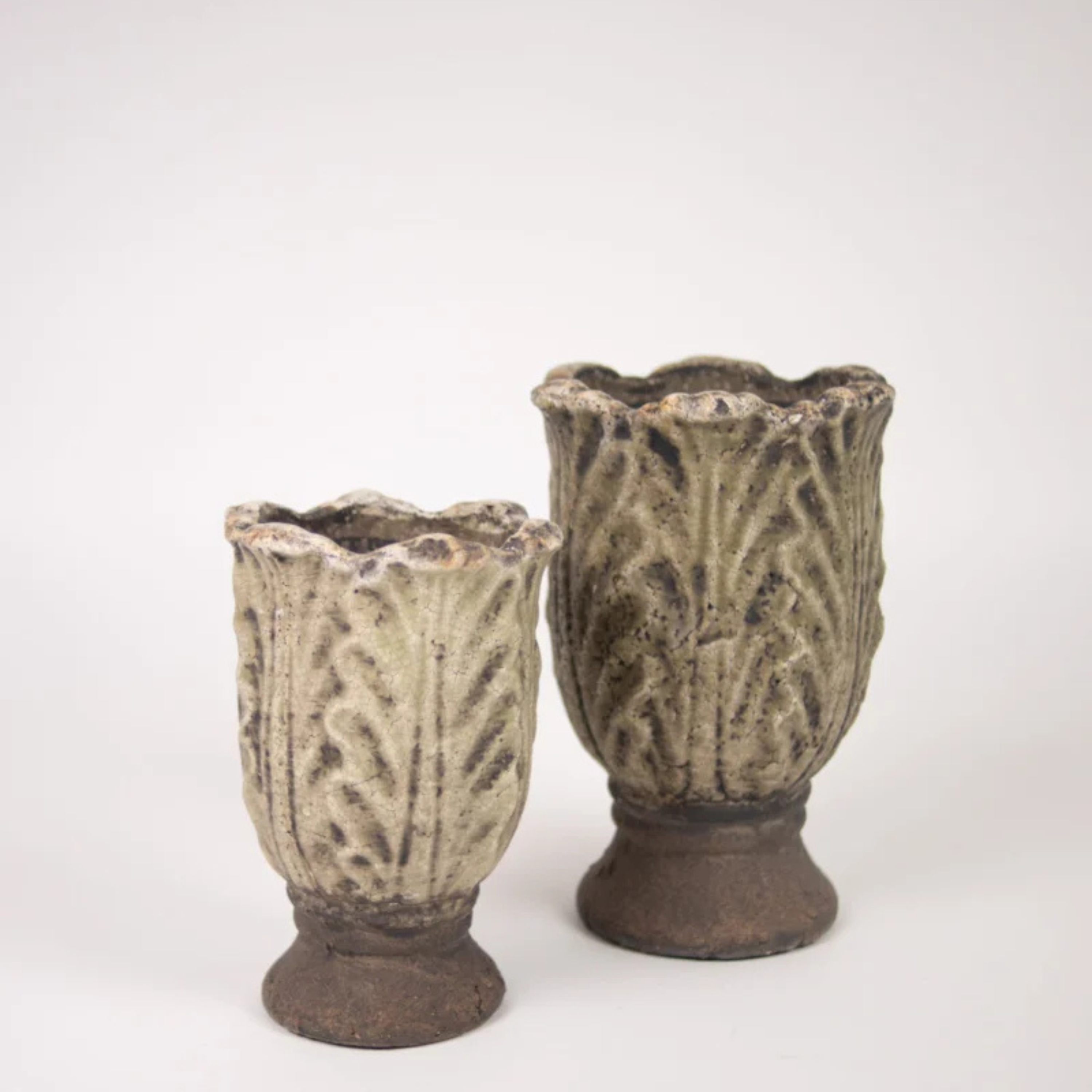 Celeste potte på fot