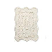 lite bomullsteppe 60x90 ivory tuftet nordisk interiør
