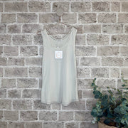Ramin singlet i bomull – Beige