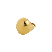 Pilgrim JAMESON gullbelagt statement-ring med stort bubble-dome design.