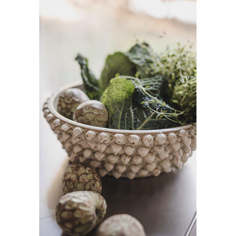 Crocus skål beige 40 cm