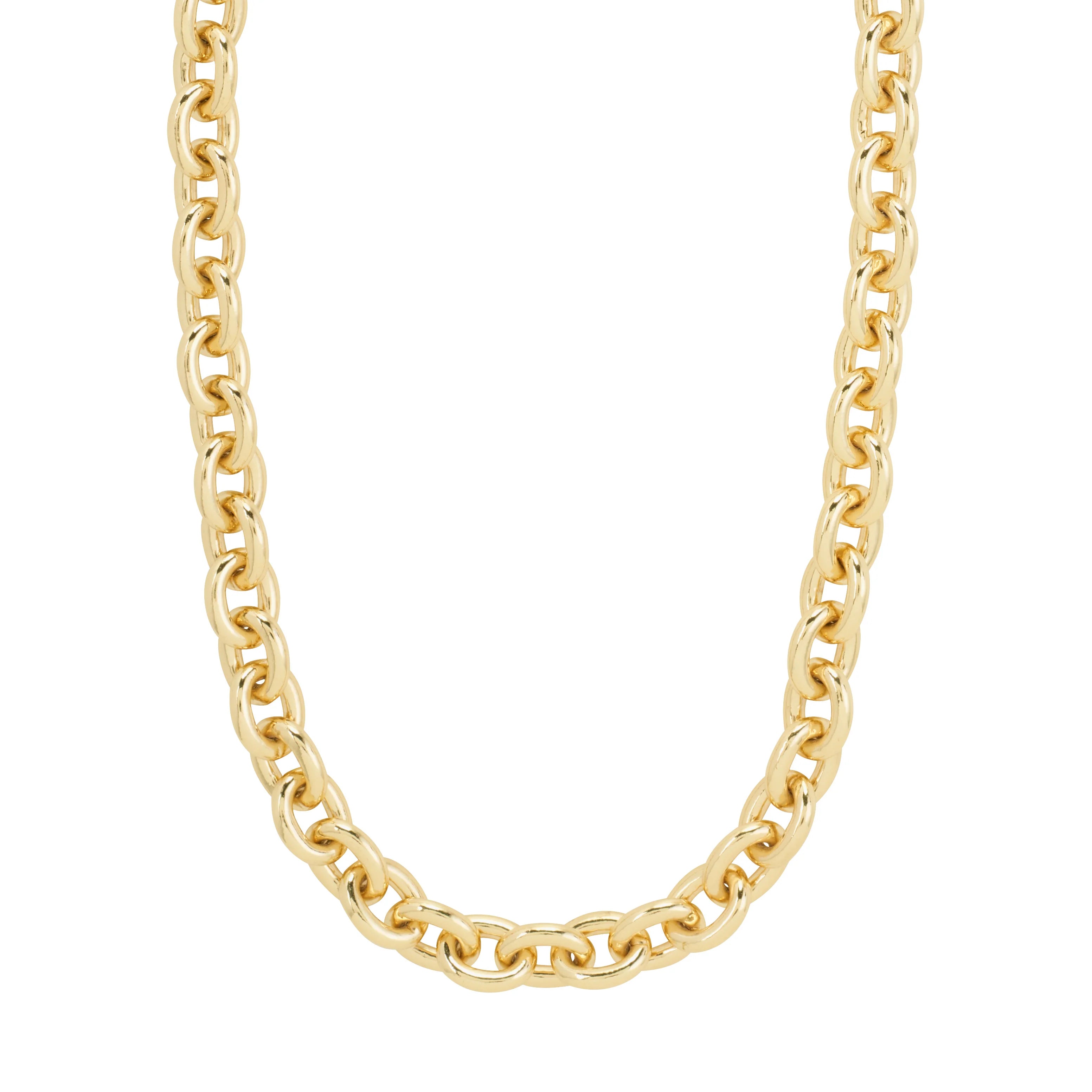 PHASE Halskjede Gullbelagt