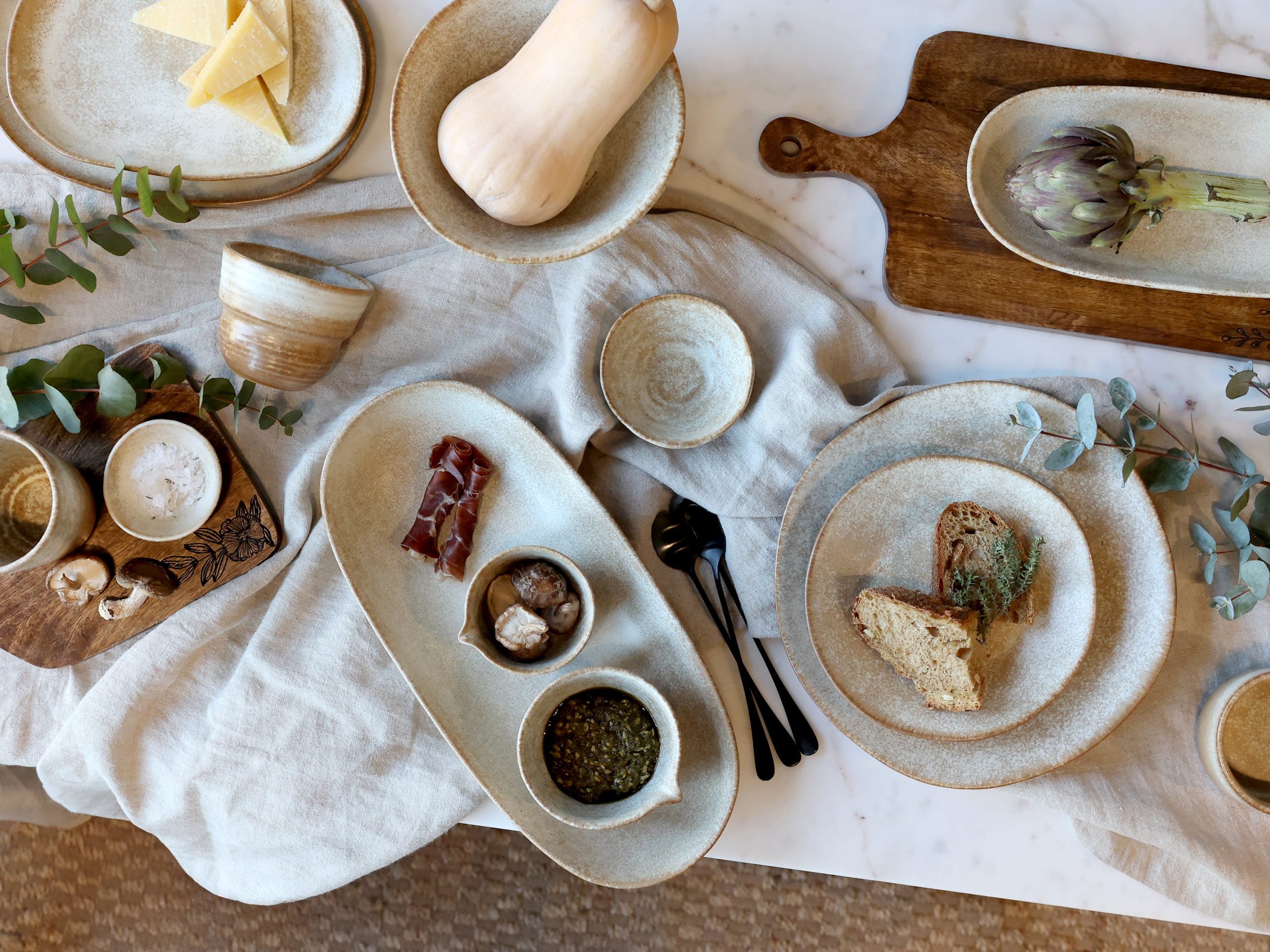 porselensskål til servering eller oppbevaring