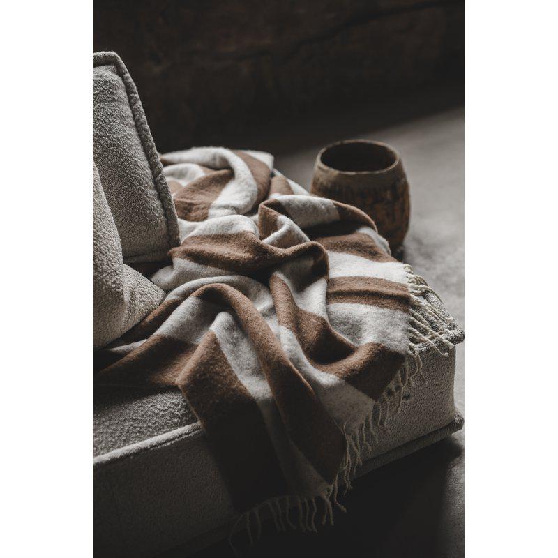 Zara- Ullpledd 130x170 stripet