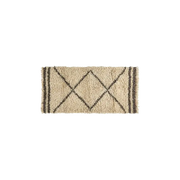 ALBA Teppe, Elfenben/grå 120x60