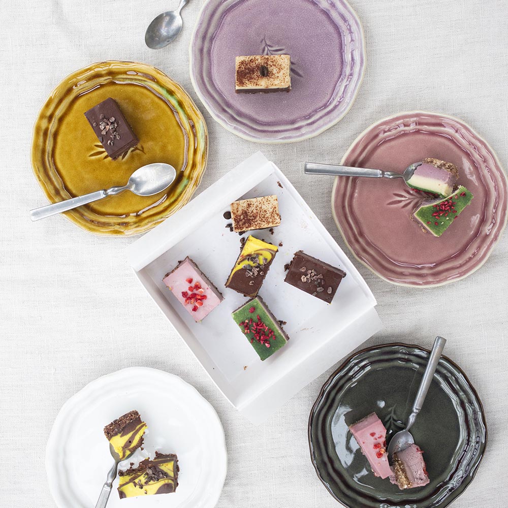 Amuse bouche plate, Lavender