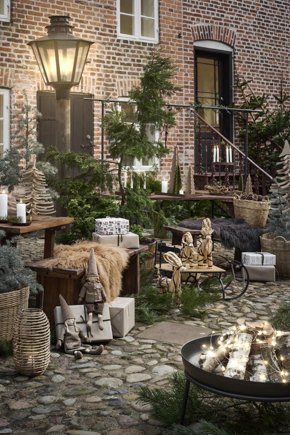 Bålfat m/stativ, Sort