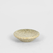 Boel liten skål i granittfarget steingods – lys natur med reaktiv glasur