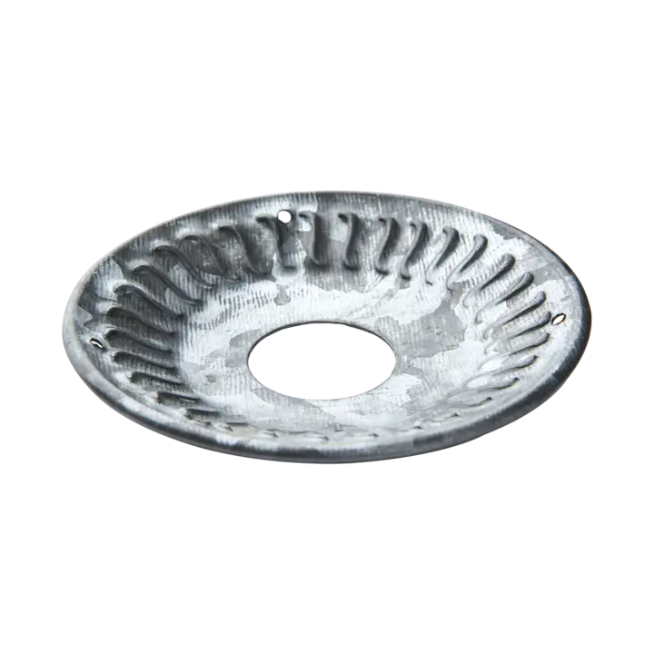 Grå lysmansjett i metall – COLETTE L