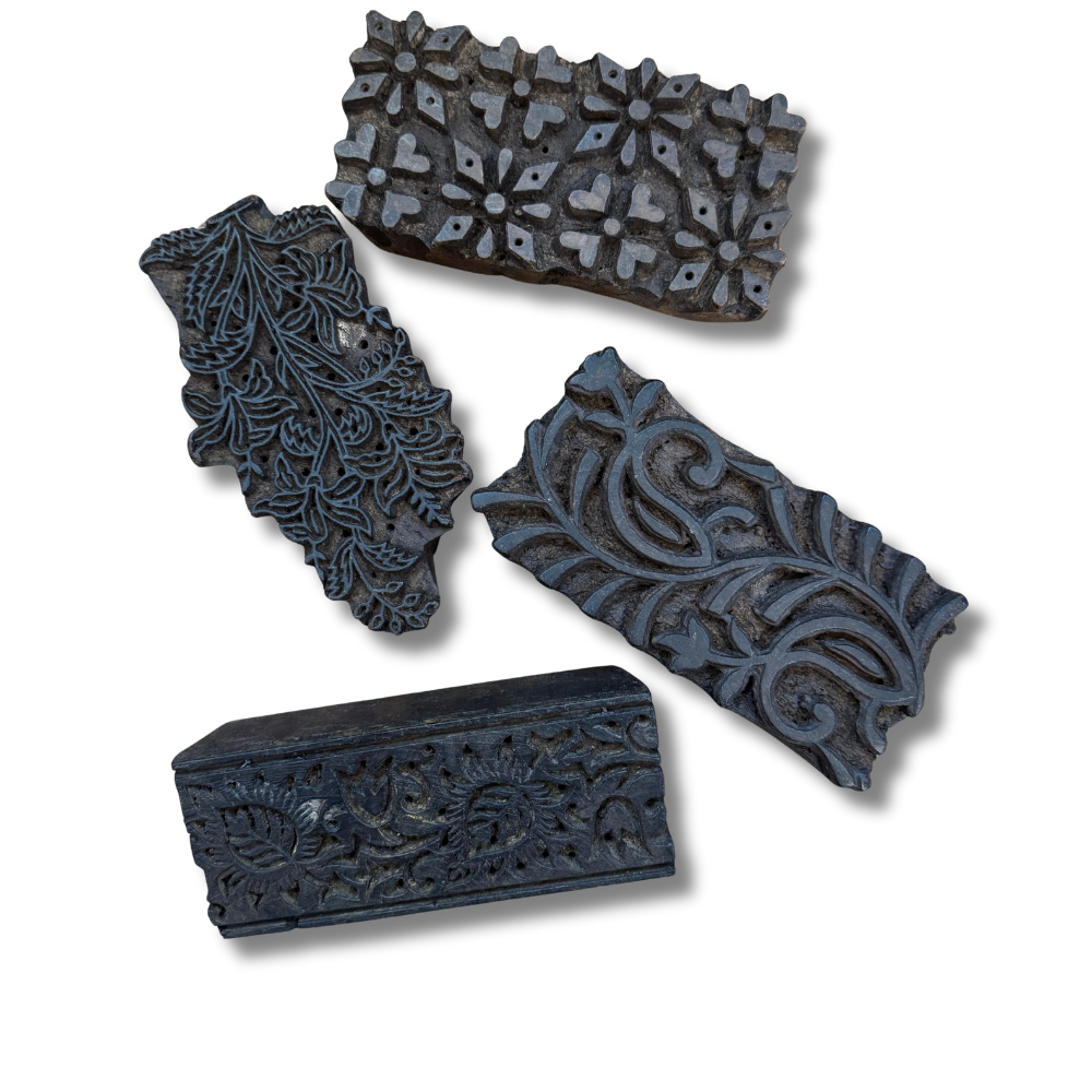 Dekorstempel i tre – Unik håndskåret