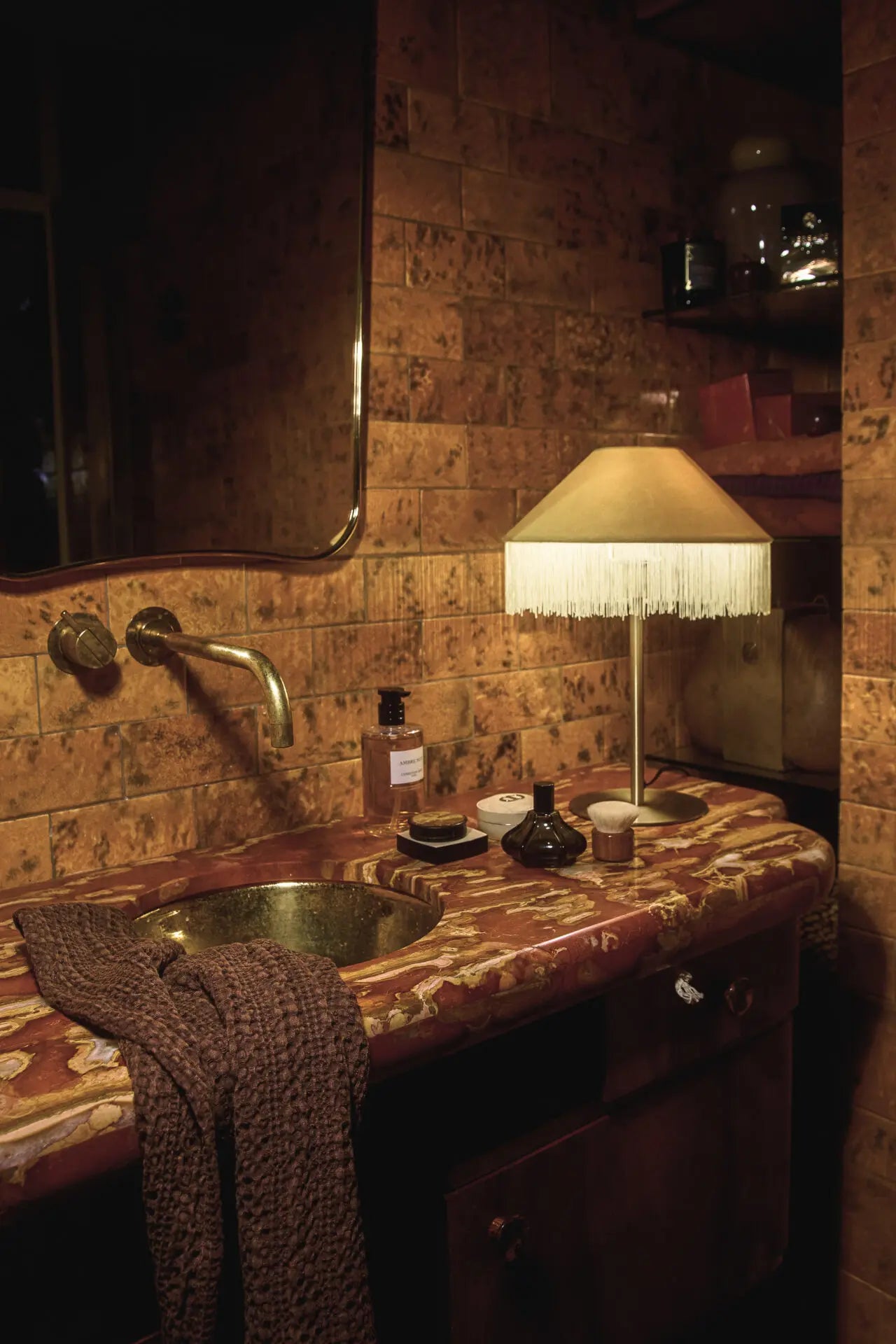 Elise towel Brun 45x65