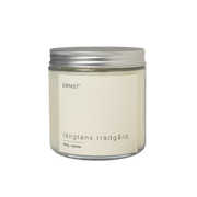 ERNST duftlys i glass med lindblom-duft – hvitt, stilrent, soyavoks