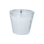 Affari Event utelys i klar/hvit glass – små og store varianter for utendørs bruk