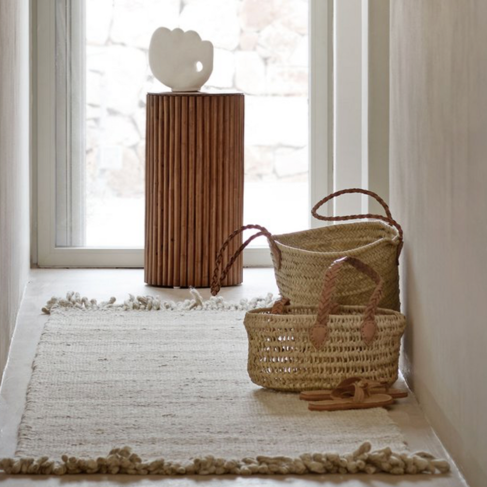 Flettet shopperbag, L