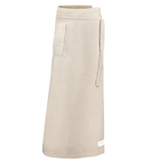 ERNST midjeforkle i naturfarget bomull – 80x80 cm