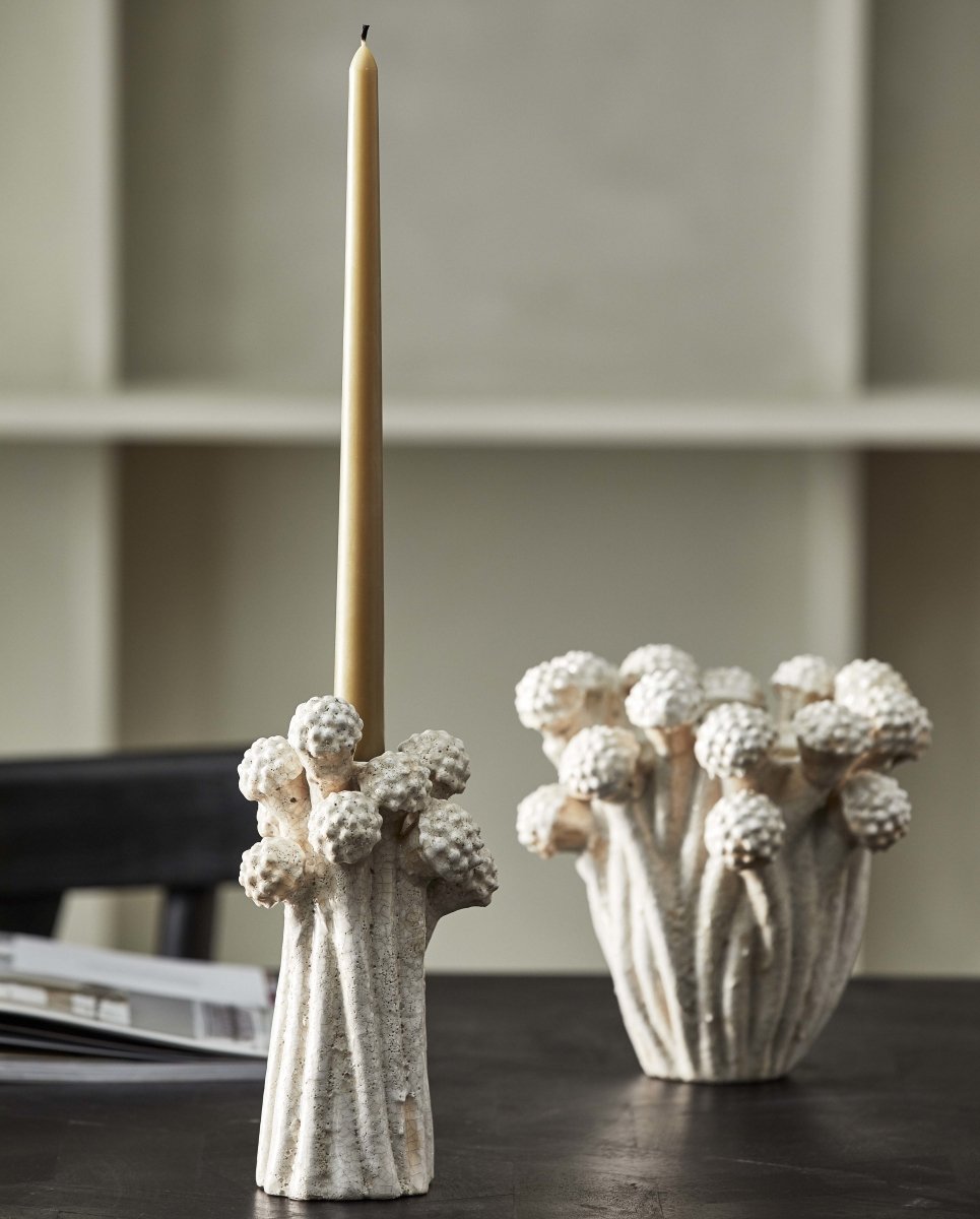 Fungi Lysestake, offwhite