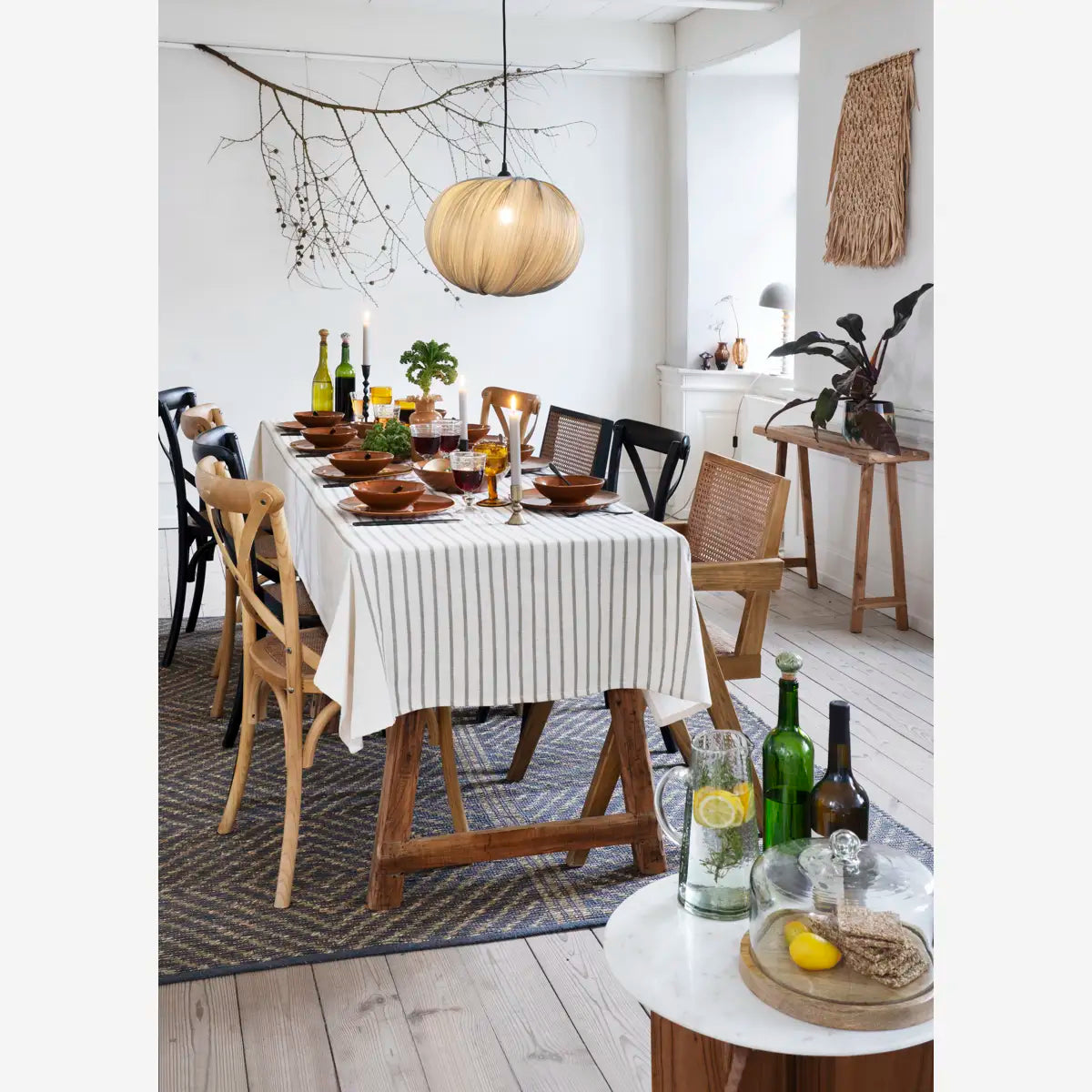 håndlaget flaskepropp grønn og brun