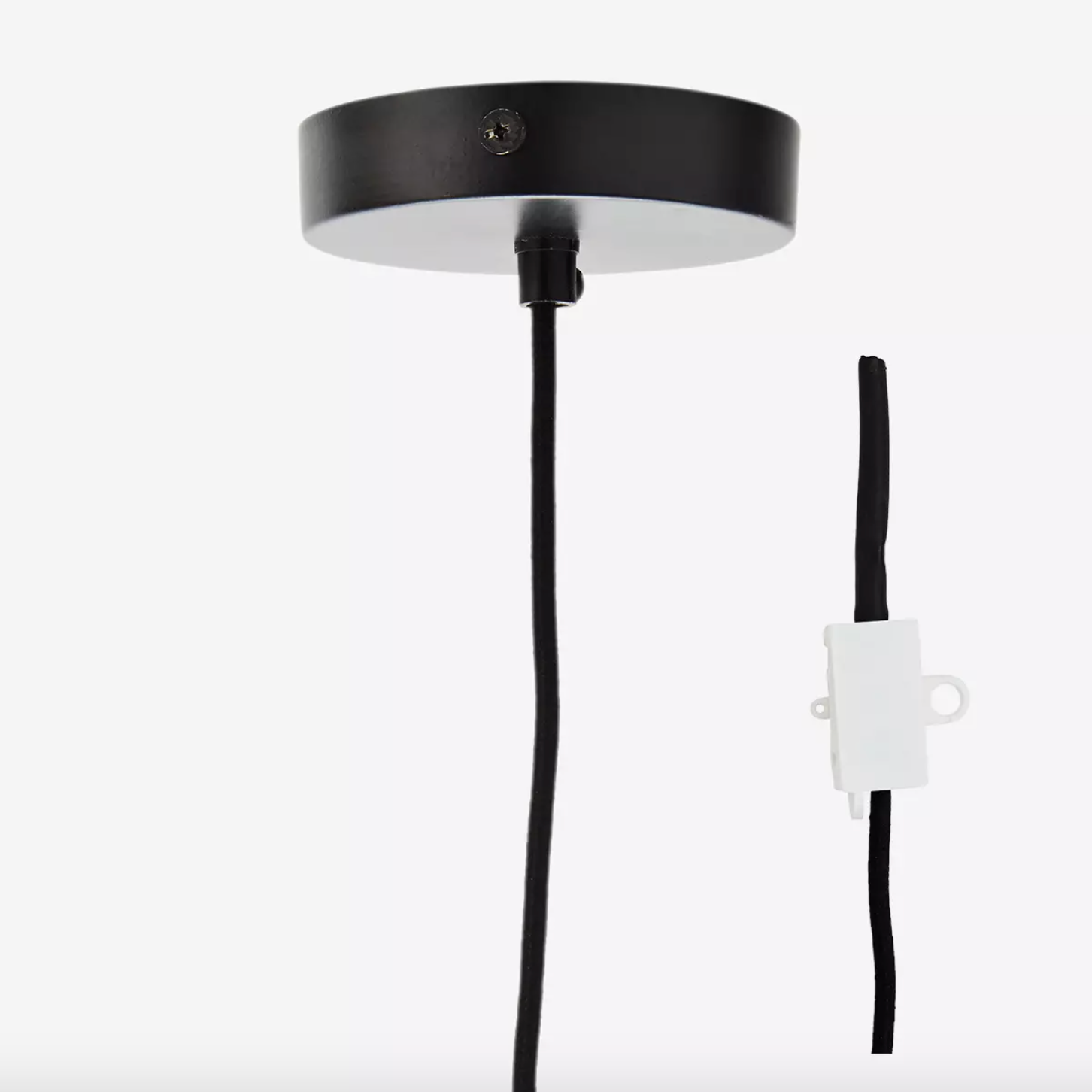 Håndlaget Pendellampe i Jern