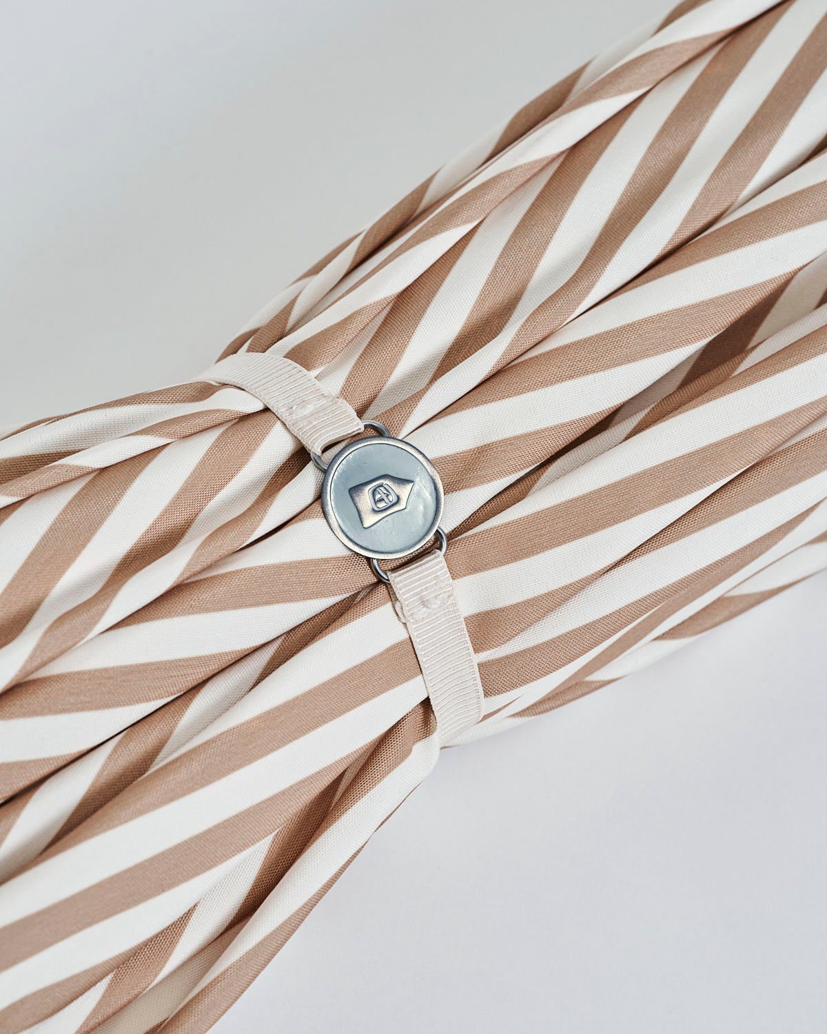 Doctor Parasoll – Beige med Striper