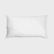 Innerpute 40x70 cm i hvitt bomullstrekk fylt med fjær og dun – dansk kvalitet