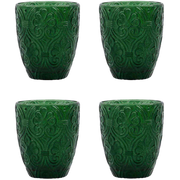 House Doctor Holi Drikkeglass Sett Med 4, Grønn