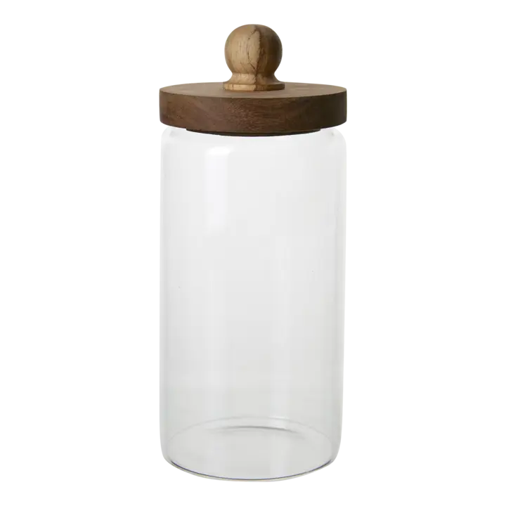 KALLE Glasskrukke med lokk, Large