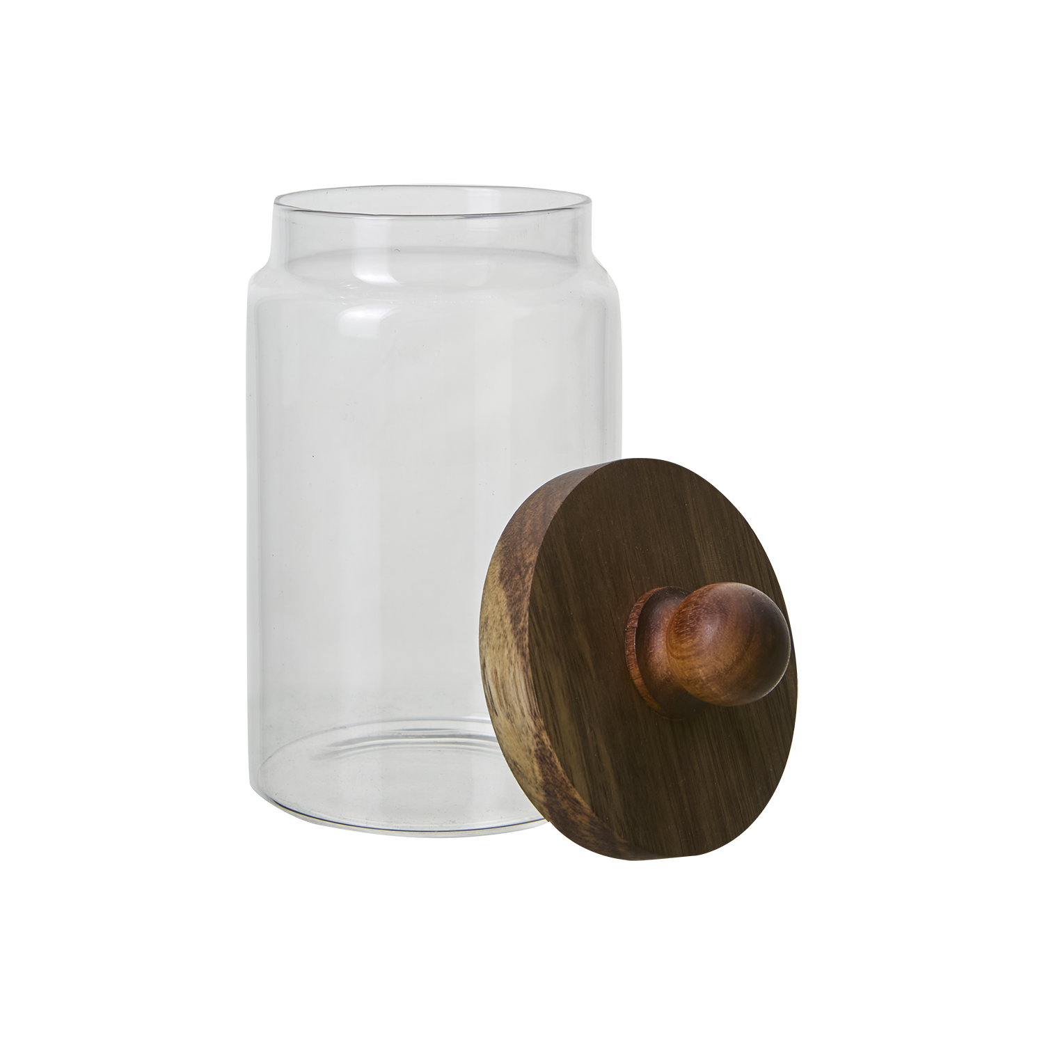 KALLE Glasskrukke med lokk, Medium