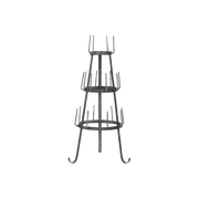 Rustikk koppholder i metall med tre nivåer fra A Lot Decoration, høyde 57 cm